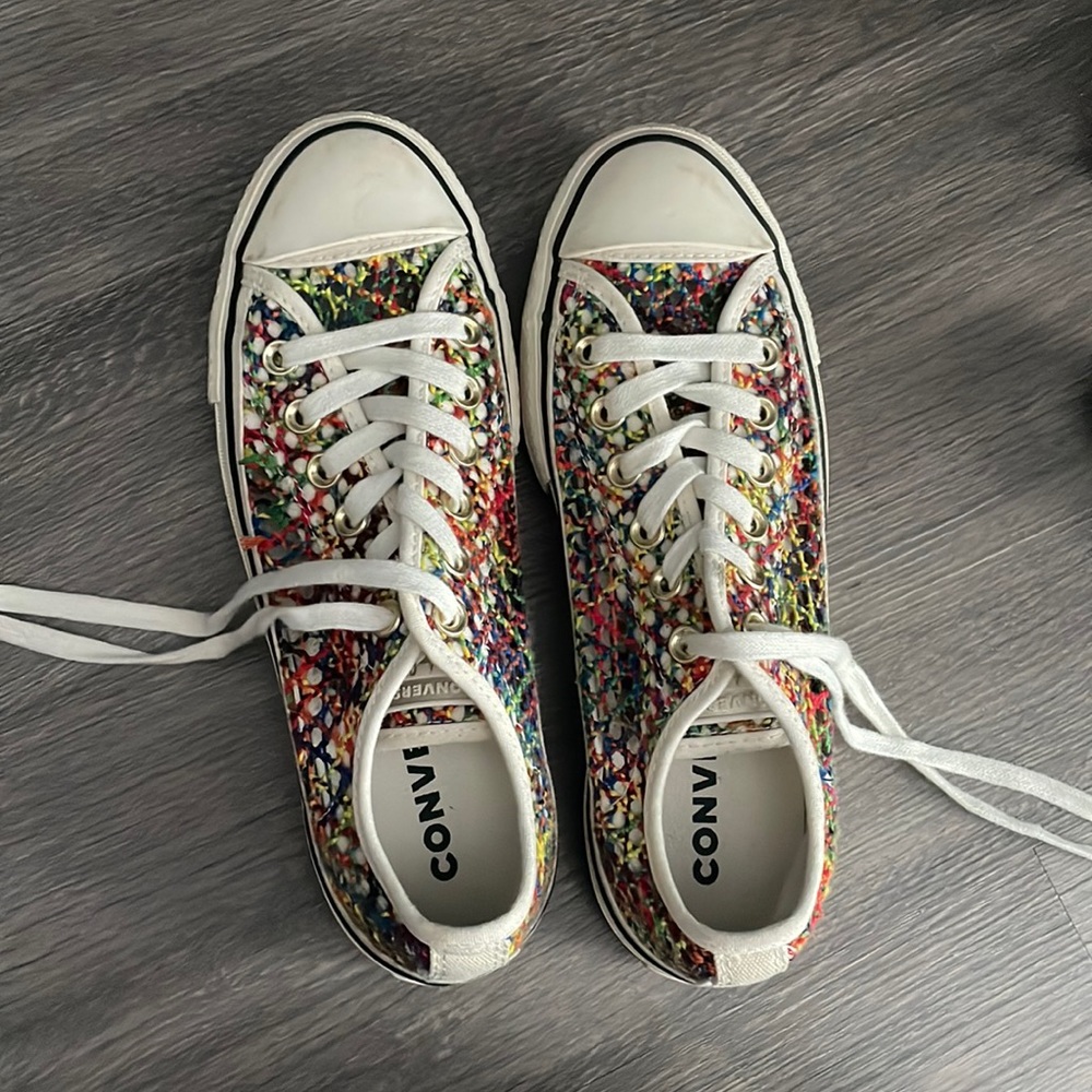 CROCHET LOW TOP CONVERSE